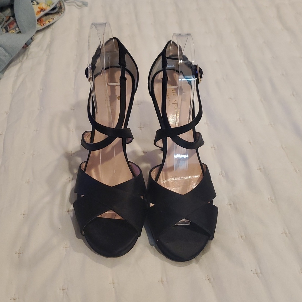 Kate Spade Fensano Satin Sandals Size 8.5